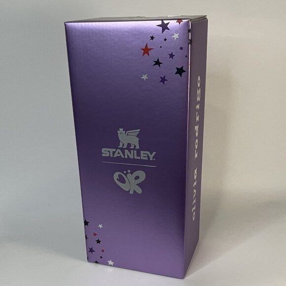 Stanley x Olivia Rodrigo Quencher H2.0 FlowState Tumbler 40 OZ Purple NEW NIB - Picture 9 of 12